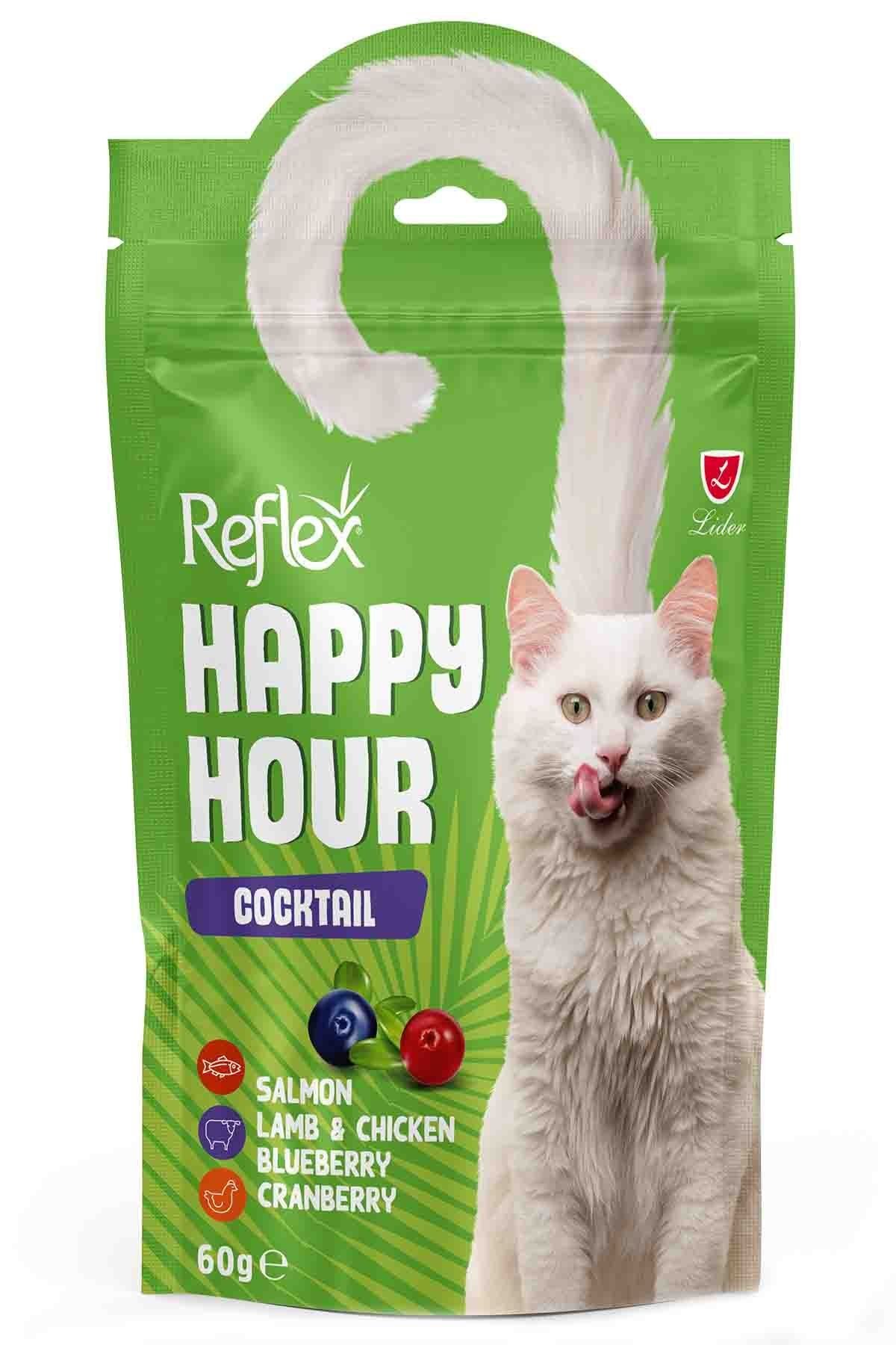 RFT-049 Reflex Happy Hour Kokteyl Kedi Ödül Maması 60 Gr.
