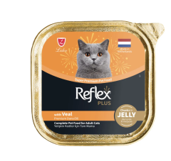 RFK-71 Reflex Plus Jöle İçinde Et Parçacıklı Dana Etli 85 Gr. 16'lı