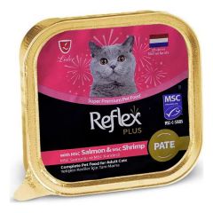 RFK-74 Reflex Plus Jöle İçinde Et Parçacıklı Somon & Karides 85 Gr. 16'lı