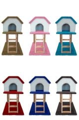 BRS05 Merdivenli Kedi Evi(10 Renk)