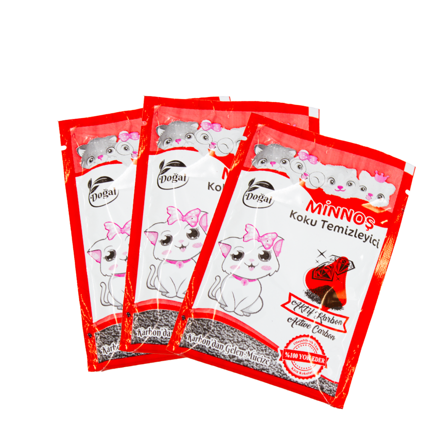 Minnoş Koku Giderici Aktif Karbon 25Gr 20'Li