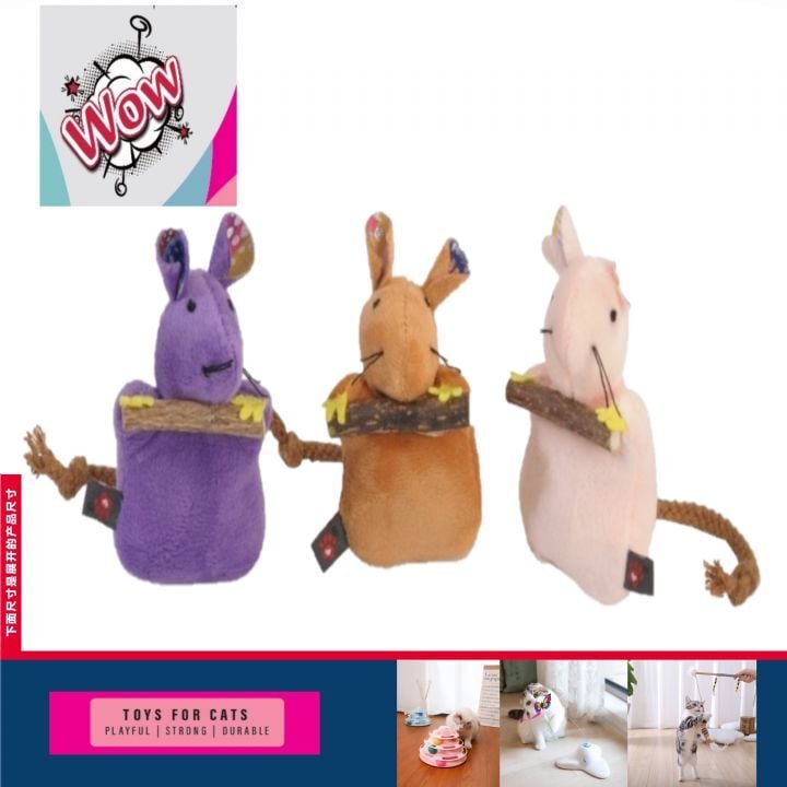 6524 WOW Kedi Oyuncağı Matatabi Fare