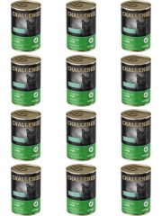 Challenge Jel Içinde Kuzu Etli Yetişkin Kedi Konservesi 12x400 Gr