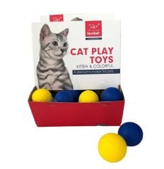525-7006 Nunbell Kedi Oyun Sünger Top 48'li