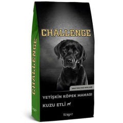 Challenge Kuzu Etli Yetişkin Köpek Maması 15 Kg.