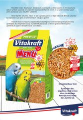 *27000-VITAKRAFT MENU MUHABBET YEMİ 500 GR. 12'li