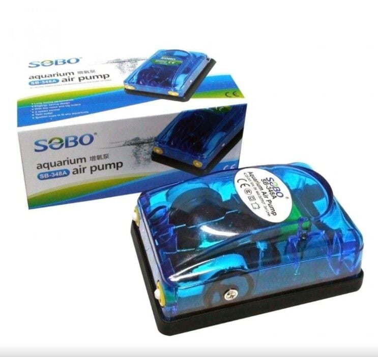 Sobo SB-348A Hava Motoru Çift Çıkış 5W