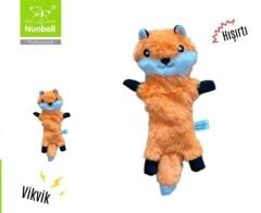 NUNBELL KÖPEK OYUN.PELUŞ TİLKİ