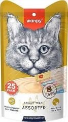 Wanpy Karışık Sıvı Kedi Likit Ödülü 25*14 gr