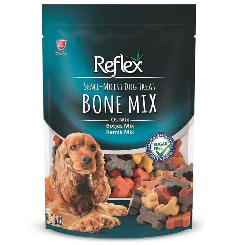 Reflex Semi Moist Ödül / Kemik Mix 150 Gr.