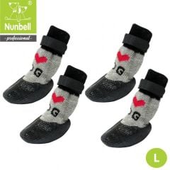 *580-1222-Nunbell Kaydırmaz Çorap Boy:L