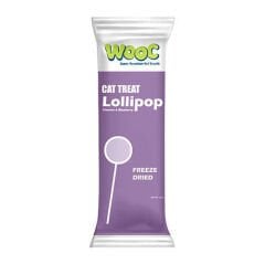 Wooc Tavuk Etli ve Yaban Mersinli Dondurularak Kurutulmuş Lolipop (1,4 g) 15'li