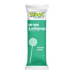 Wooc Tavuk Etli ve Arpa Otlu Dondurularak Kurutulmuş Lolipop (1,4 g) 15'li
