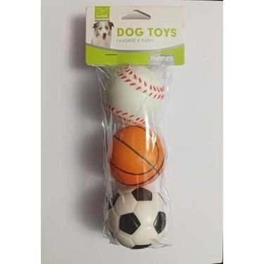 530-3090 Nunbell Köpek Lateks Top 3'lü
