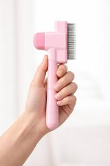 -3283 Pet Grooming Comb Basmalı Kıtık Açıcı Tarak