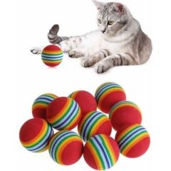 525-7005 Nunbell Kedi Oyun Sünger Top 60'lı