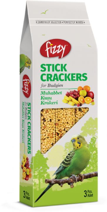 *100-9017-Fizzy Meyveli Muhabbet Krakeri 3'lü 10'lu Paket