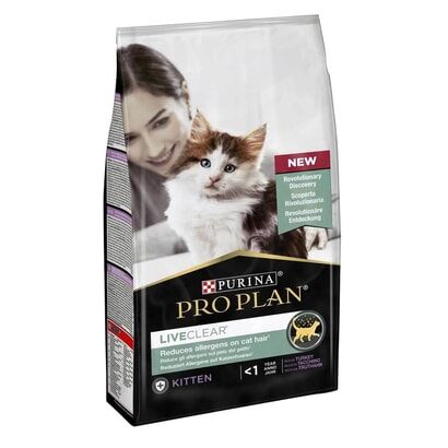 PRO PLAN 1.4 KG LİVE CLEAR KİTTEN HİNDİLİ YAVRU KEDİ MAMASI