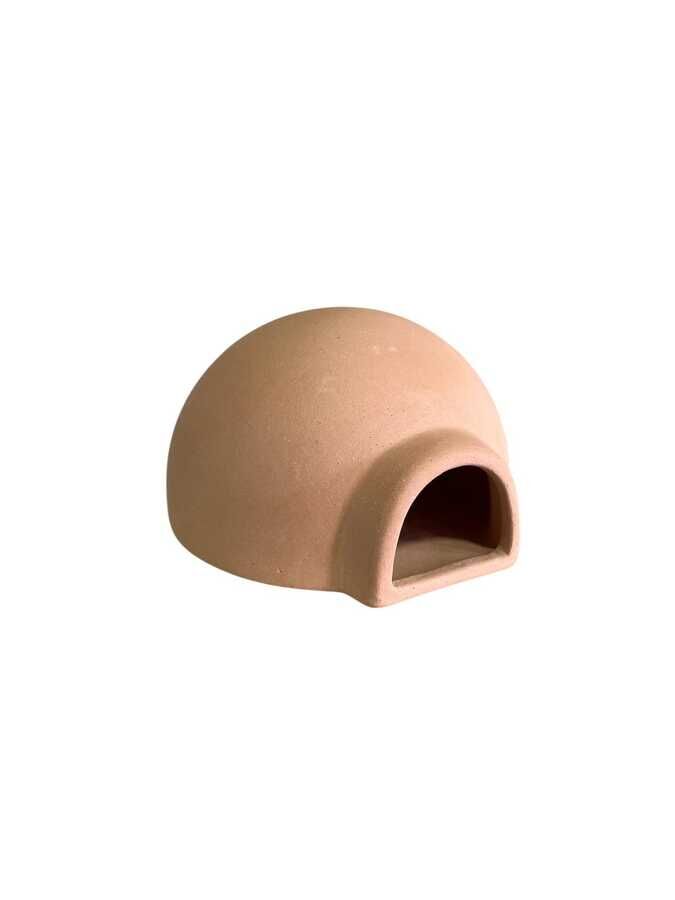 R-75 GNR Seramik Eskimo Balık Evi Akvaryum Dekoru