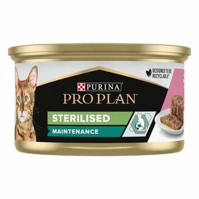 PRO PLAN SOMON VE TON BALIKLI KISIR KEDİ KONSERVESİ 85 GR * 4 ADET (4 AL 3 ÖDE)