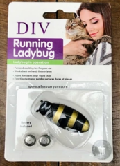 MAD-1978 DMR DIV Running Ladybug Titreşimli Kedi Oyuncağı 12'li (4 MODEL)