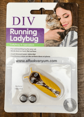 MAD-1978 DMR DIV Running Ladybug Titreşimli Kedi Oyuncağı 12'li (4 MODEL)