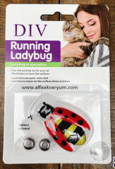 MAD-1978 DMR DIV Running Ladybug Titreşimli Kedi Oyuncağı 12'li (4 MODEL)