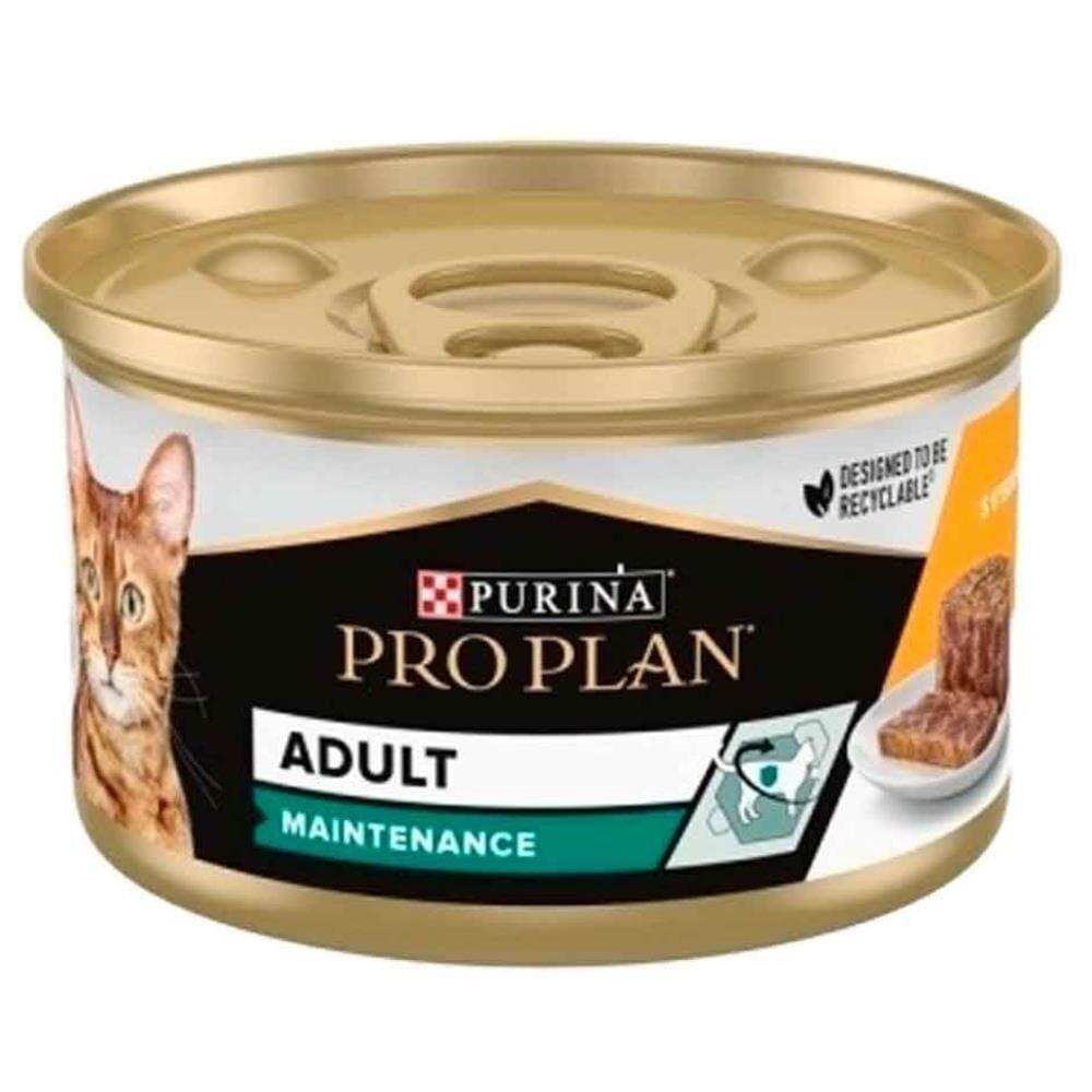 PRO PLAN TAVUKLU KEDİ KONSERVESİ 85 GR. * 24 ADET
