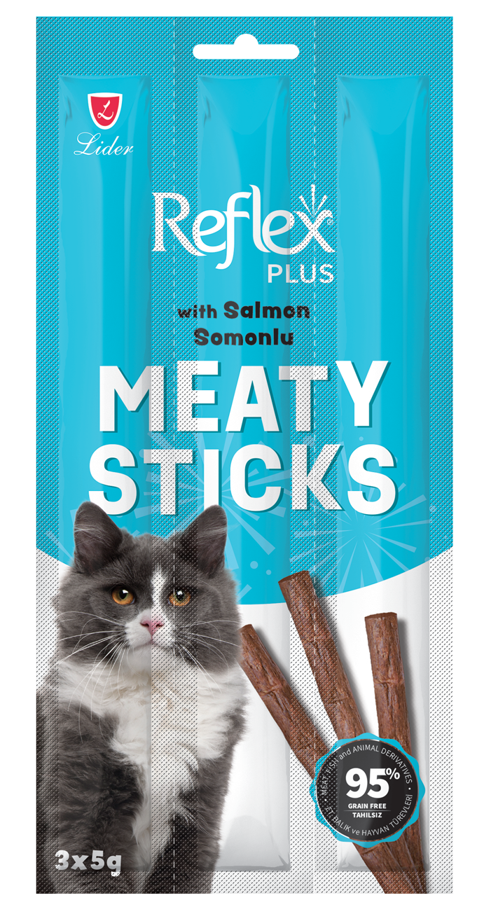 RFT-016 Reflex Cat Stick Plus Somonlu Ödül Çubuğu 3x5Gr.