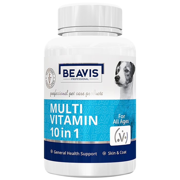 *BVS-005-Beavis Dog Multi Vitamin 10 in 1 75gr 100 Tablet