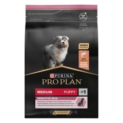 PRO PLAN 3 KG SOMONLU MEDİUM PUPPY SENSİTİVE SKİN YAVRU KÖPEK MAMASI