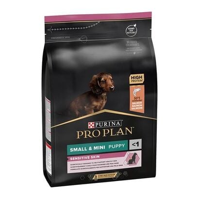 PRO PLAN 3 KG SOMONLU SMALL MINI PUPPY SENSİTİVE SKİN YAVRU KÖPEK MAMASI