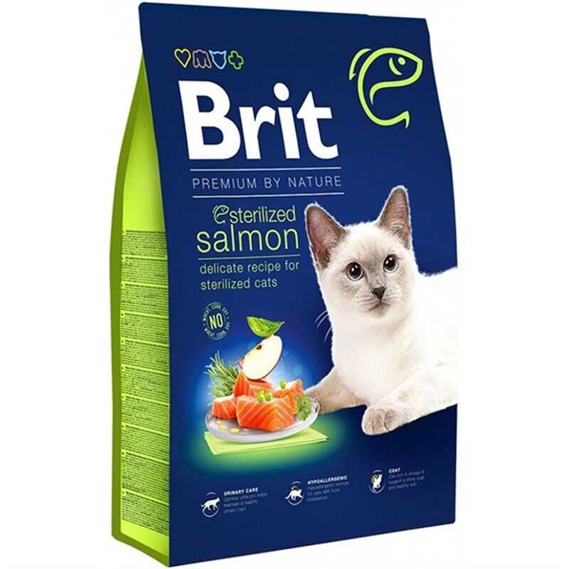 BRIT CARE PREMIUM BY NATURE KISIR SOMONLU KEDİ MAMASI 8 KG