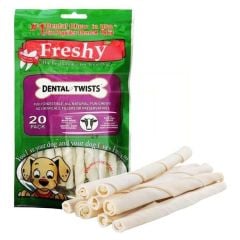 FR21 FRESHY Beyaz Burgu Çubuk 20'li 13cm (120 Gr.)