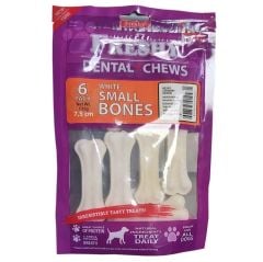 FR47 FRESHY Beyaz Küçük Kemik 7,5 cm 6'lı (135 Gr.)