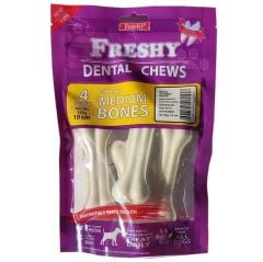 FR45 FRESHY Beyaz Orta Boy Kemik 10 cm 4'lü (145 Gr.)