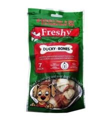 FR23 FRESHY Ördek Kaplı Düğüm Kemik 10’lu (100 Gr.)
