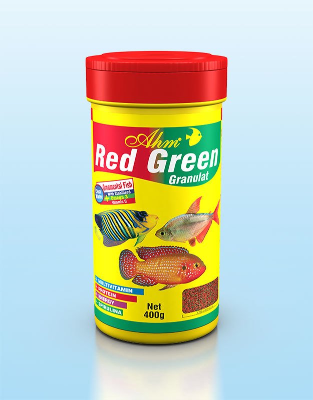 *31028-Ahm Red Green Granulat 100 ml.