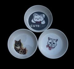 Resimli Seramik Mama Kabı