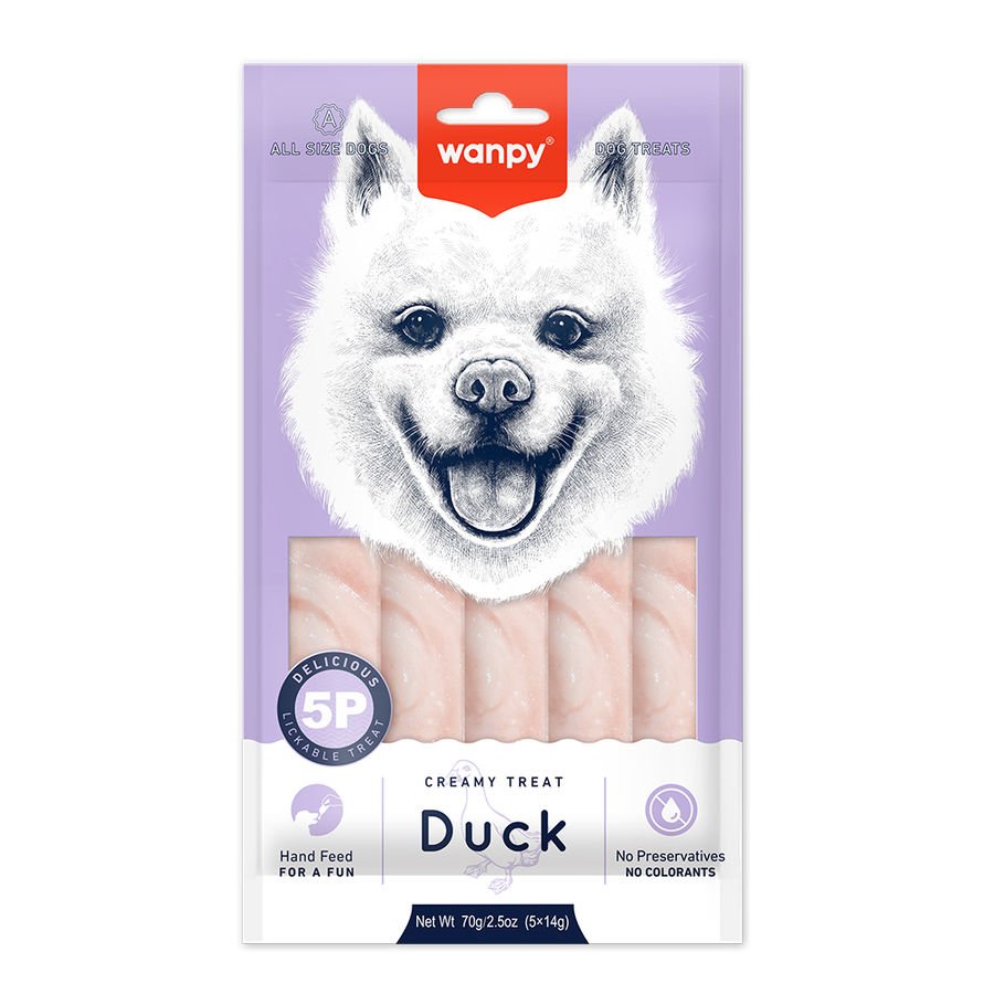 Wanpy Ördekli Krema Köpek Ödülü 5x14 RA-70