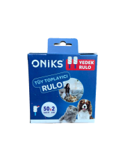 Oniks Tüy Toplama Yedek Rulosu - 50 Yaprak 2’li Paket 15 Adet
