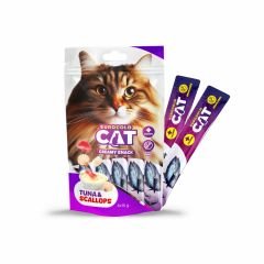 Eurogold Cat Sıvı Kedi Ödülü Ton-Deniz Tarağı 5x15 Gr. 12’li