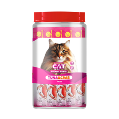 Eurogold Cat Sıvı Kedi Ödülü Ton-Yengeç 30x15 Gr.