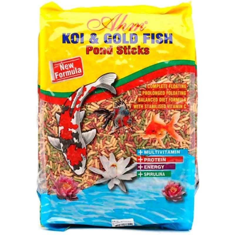 Ahm Koi & Gold Fish Mix Sticks 1kg