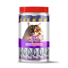 Eurogold Cat Sıvı Kedi Ödülü Ton-Deniz Tarağı 30x15 Gr.