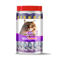Eurogold Cat Sıvı Kedi Ödülü Ton-Deniz Tarağı 30x15 Gr.