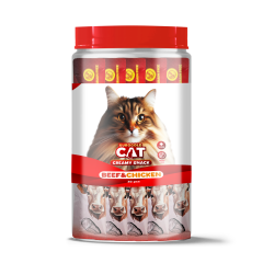 Eurogold Cat Sıvı Kedi Ödülü Dana-Tavuk 30x15 Gr.
