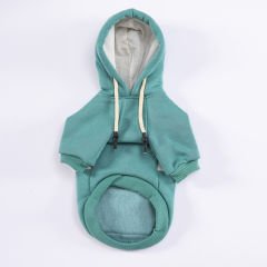 23707 Pawstar Yeşil Cute Hoddie (2024 Winter)M-L-XL-XL-2XL (5’Lİ SET)