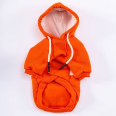 23708 Pawstar Turuncu Cute Hoddie (2024 Winter)M-L-XL-XL-2XL (5’Lİ SET)