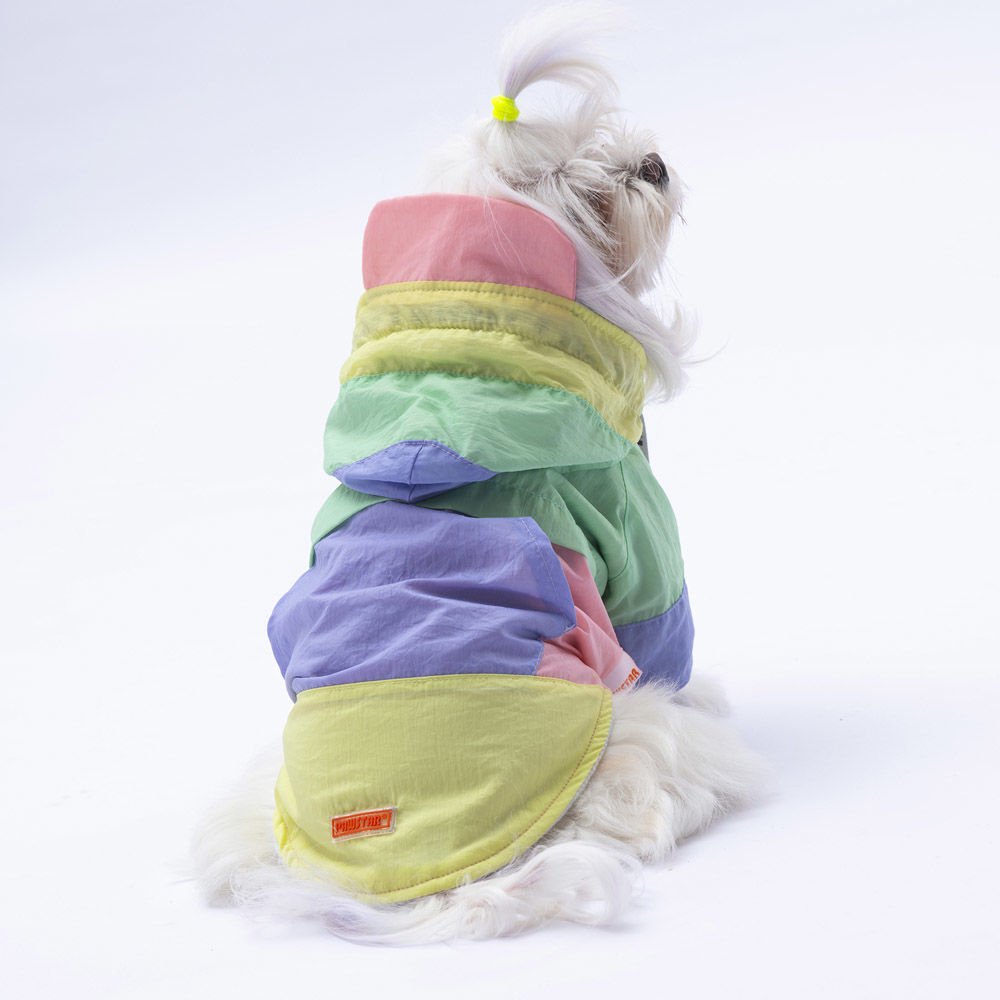 24526 Pawstar Pastel Kauai Yağmurluk (2024 Winter)M-L-L-XL-2XL (5 li SET)